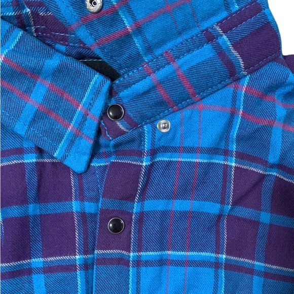 NWT Mint Speed Shop Flannel - Picture 4 of 4